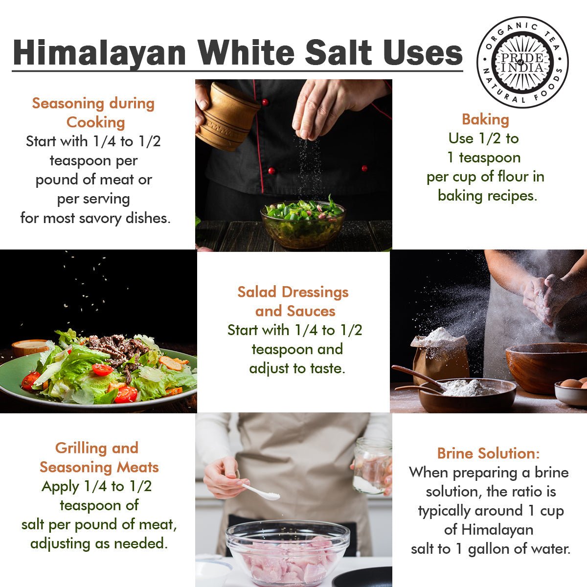 Himalayan White Rock Salt - Coarse Grind - PureMatcha Blends