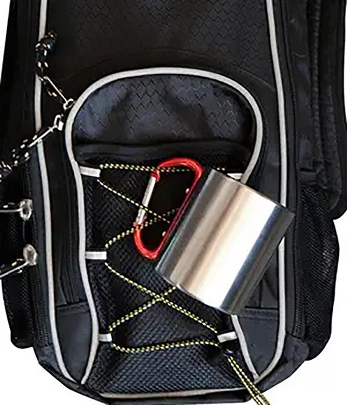 Stainless Steel Double Wall Carabiner Mug 10oz - PureMatcha Blends
